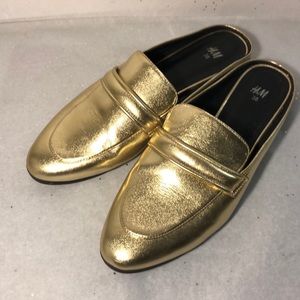 Gold H&M Loafers ✨
